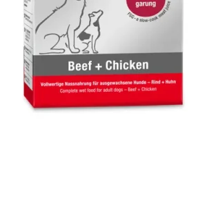 Sparpaket 24 x 375 g Platinum Menü Adult Beef + Chicken Hunde Nassfutter Günstig